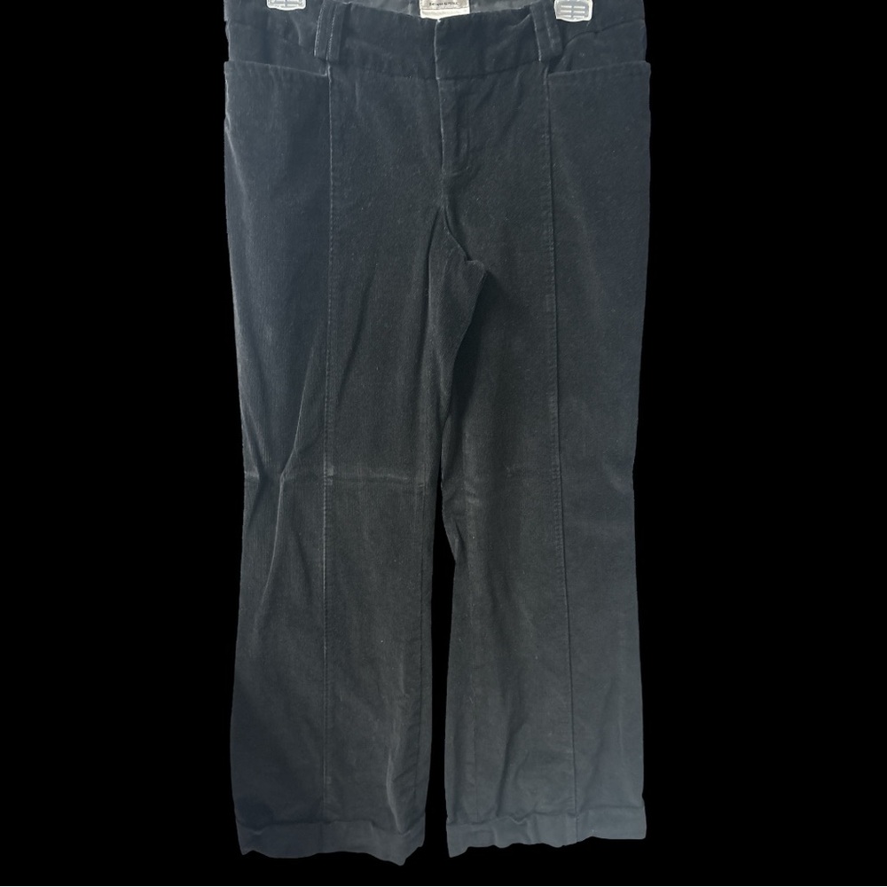 Black Banana Republic Corduroy Wide Leg Pants